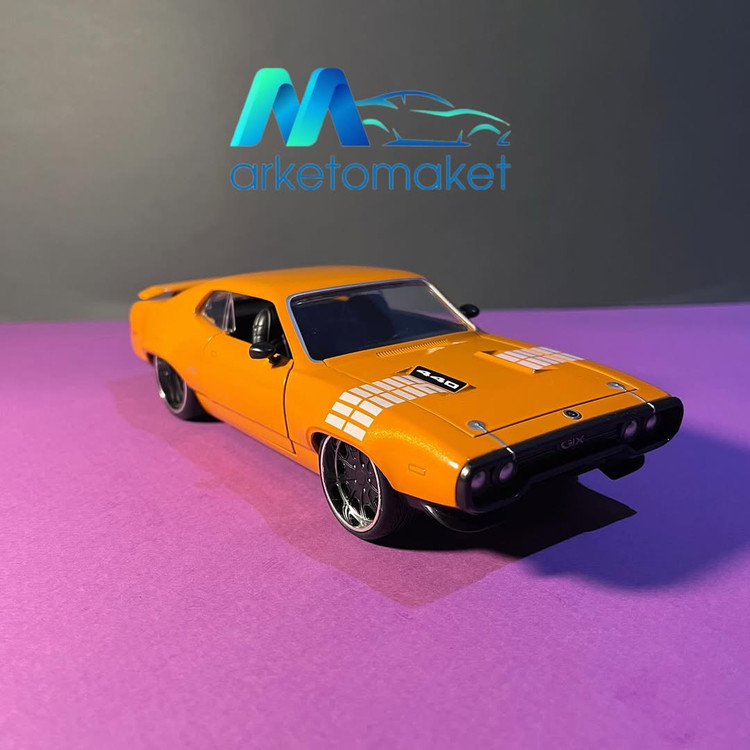 پلیموت GTX سپر مشکی