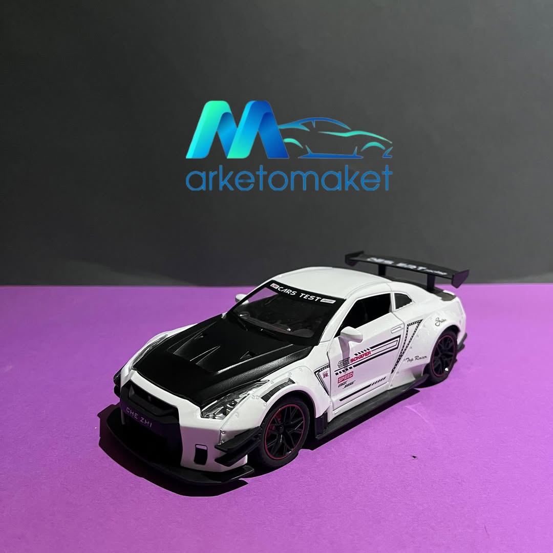 ماکت نیسان جی تی آر مقیاس ۱/۲ چه زی فول باز شو