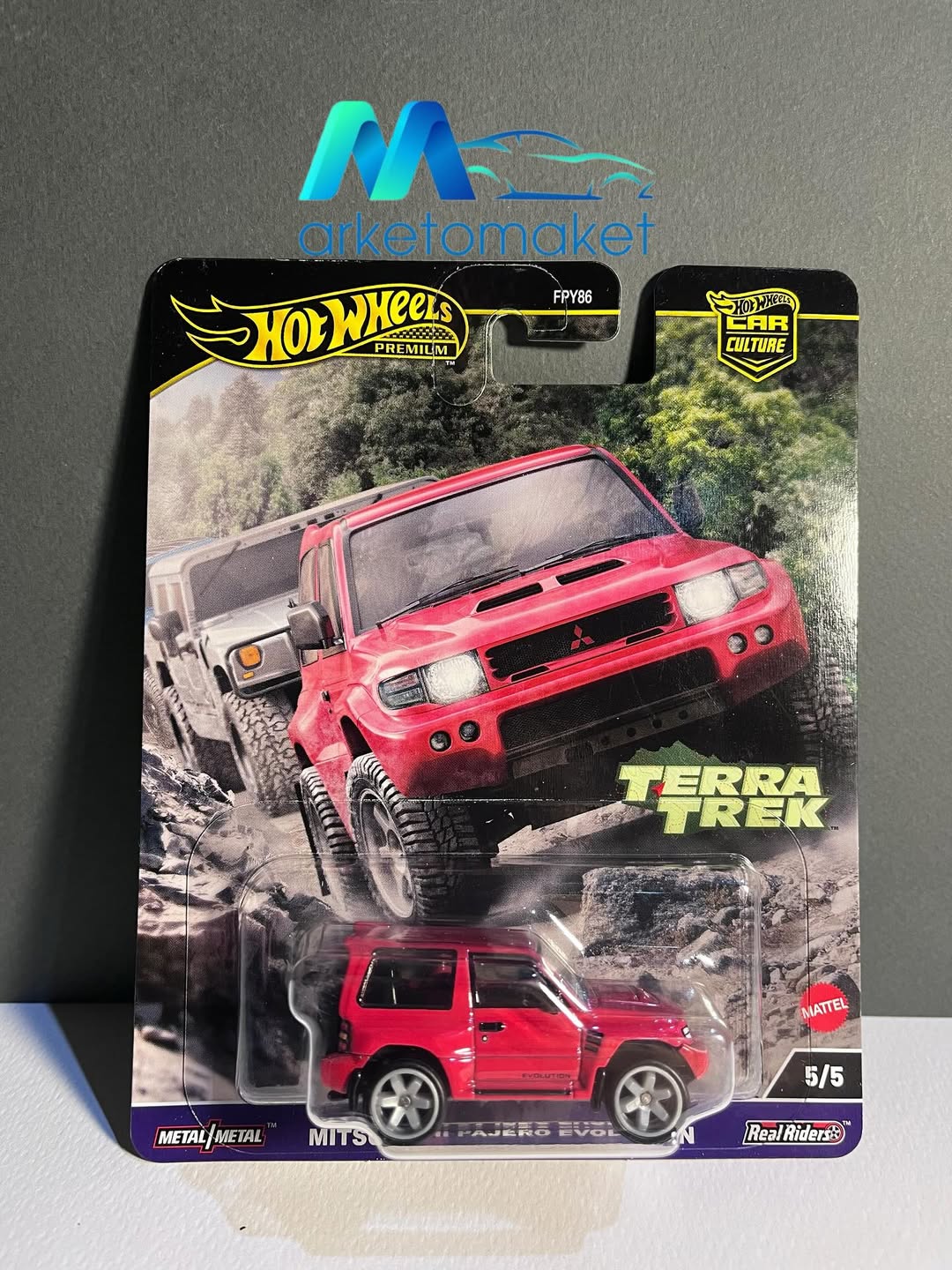 ماکت پاجرو دو پرب هات ویلز پریمیوم مقیاس ۱/۶۴