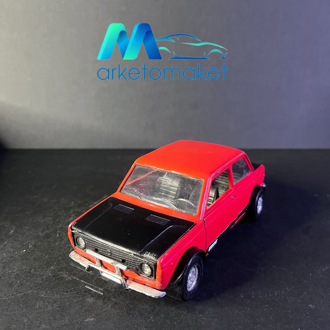 ماکت Fiat 128 برند Polistil ایتالیا در مقیاس ۱/۲۵