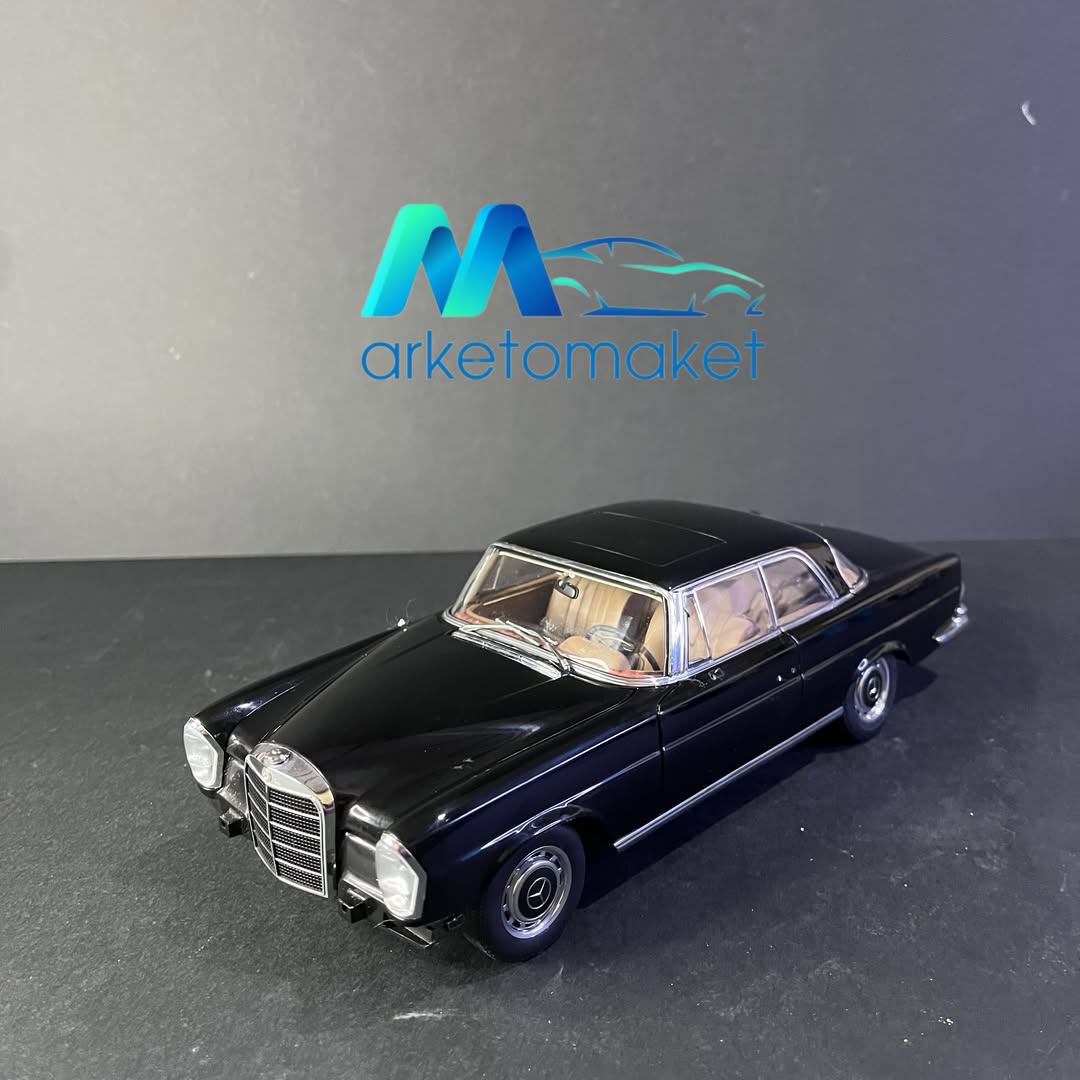 ماکت MercedesBenz 280 SE اتوماتیک کلاسیک رنگ مشکی
